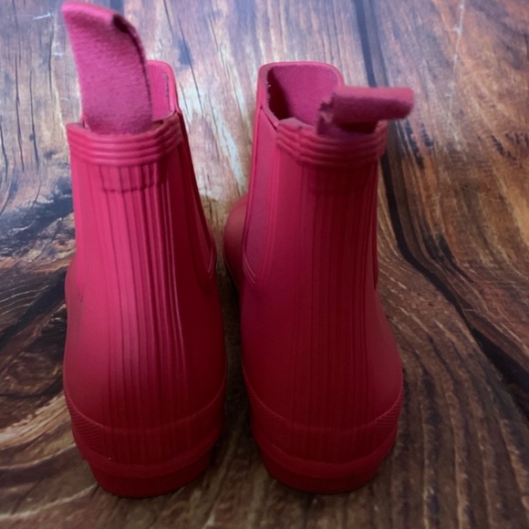 Hunter Chelsea Short Boots Pink! - Picture 3 of 4